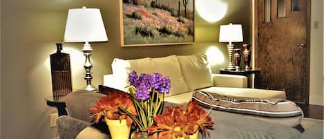 Apartment, 2 Bedrooms, Balcony | Living area