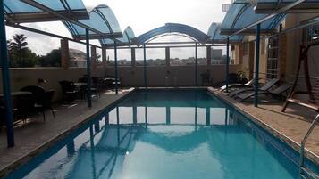 Room, 2 Bedrooms, Accessible, Smoking | Pool | Indoor pool