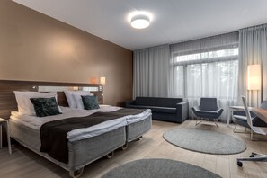 家庭双人房 | 办公桌、笔记本电脑工作区、隔音、熨斗/熨衣板