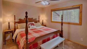Iron/ironing board, travel crib, free WiFi, bed sheets
