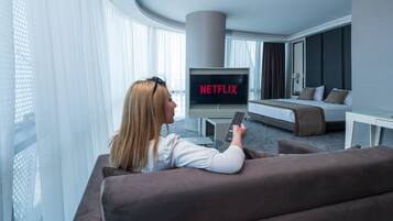 Deluxe-Doppelzimmer | Bettwäsche aus ägyptischer Baumwolle, hochwertige Bettwaren