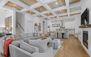 Smart TV, fireplace, offices