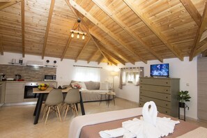 Iron/ironing board, travel crib, WiFi - Selinitsa Stone Studio - Mani Seaview Retreat (Agios Nikolaos)