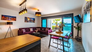 Deluxe appartement | Woonruimte