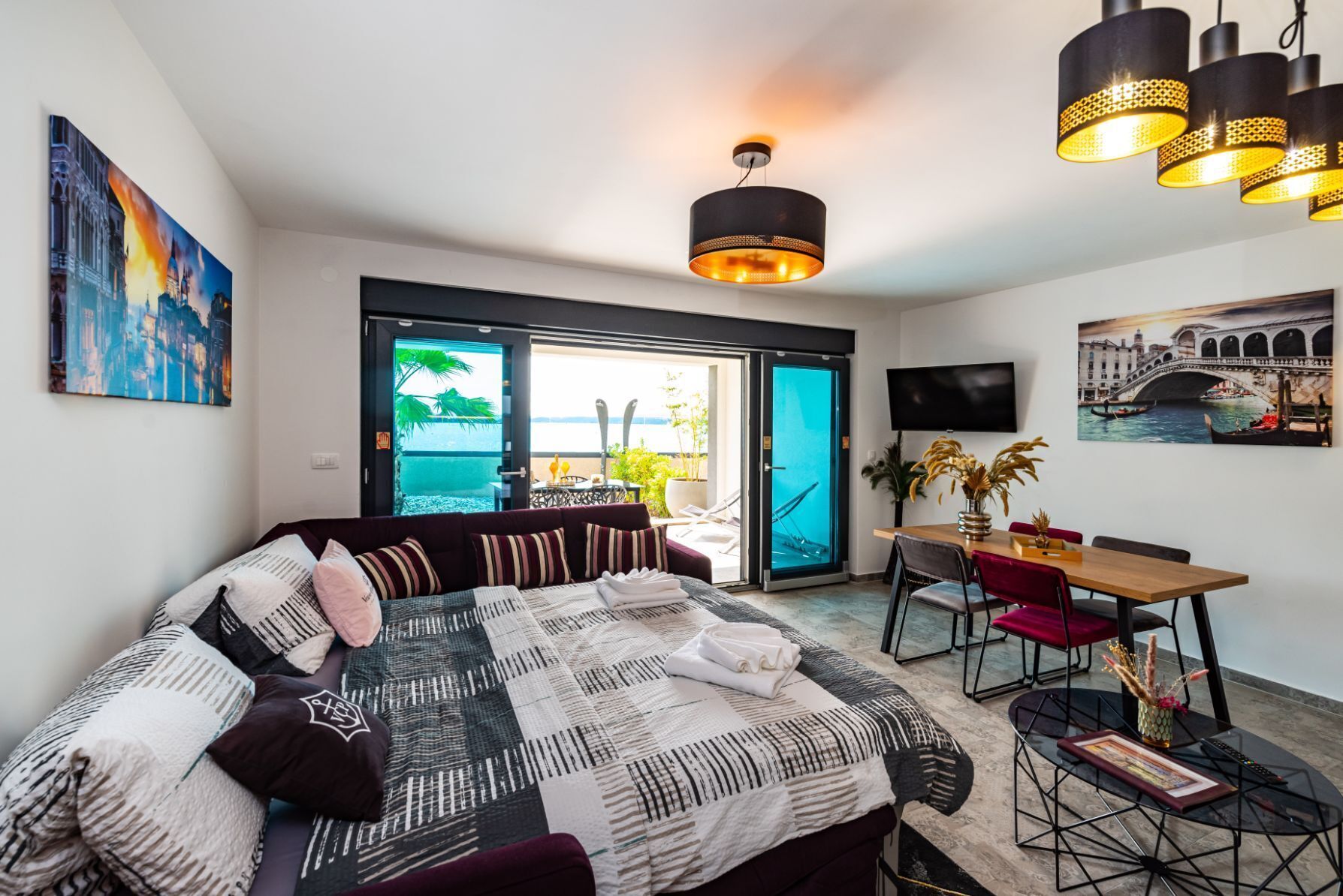 Appartement Deluxe | Coin séjour