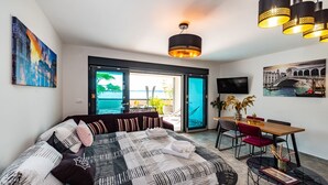 Deluxe appartement | Woonruimte