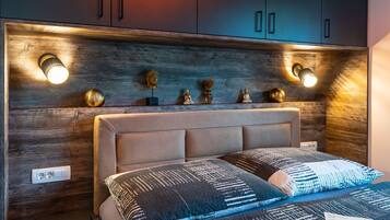 Exclusive-Apartment | 1 Schlafzimmer, hochwertige Bettwaren, kostenloses WLAN, Bettwäsche