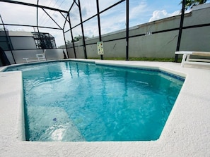 House, 3 Bedrooms | Pool | A heated pool - Southern Dunes Golf With Views! 3 Bedroom Home by RedAwning (Haines City)