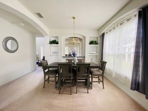 Private kitchen - Pool Home/and Hot Tub In Golf Resort! 6 Bedroom Home by Redawning (Haines City)