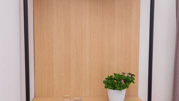Panoramic Double Room, Balcony | Desk, soundproofing, iron/ironing board (on request), WiFi (free)