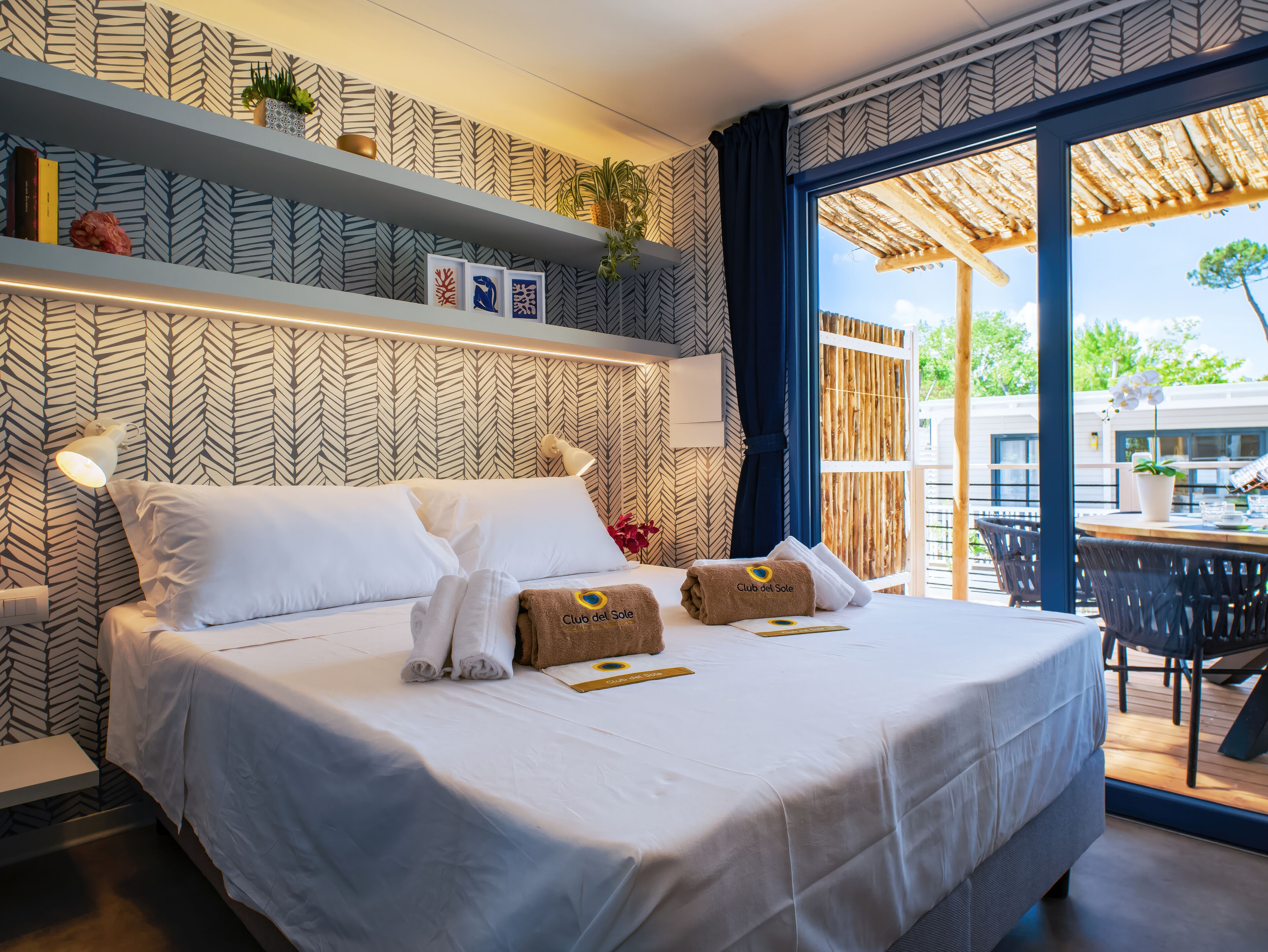 套房 (Mediterranea) | 遮光布/窗簾、搖籃/嬰兒床、床單