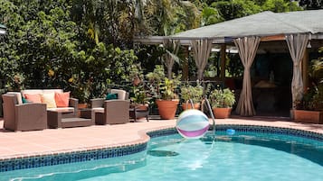 Alberca al aire libre