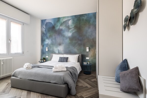 1 bedroom, desk, cots/infant beds, free WiFi - Galleria del Reno Apartments (Bologna)