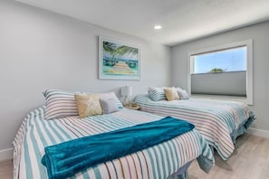 2 habitaciones, wifi gratis y ropa de cama 