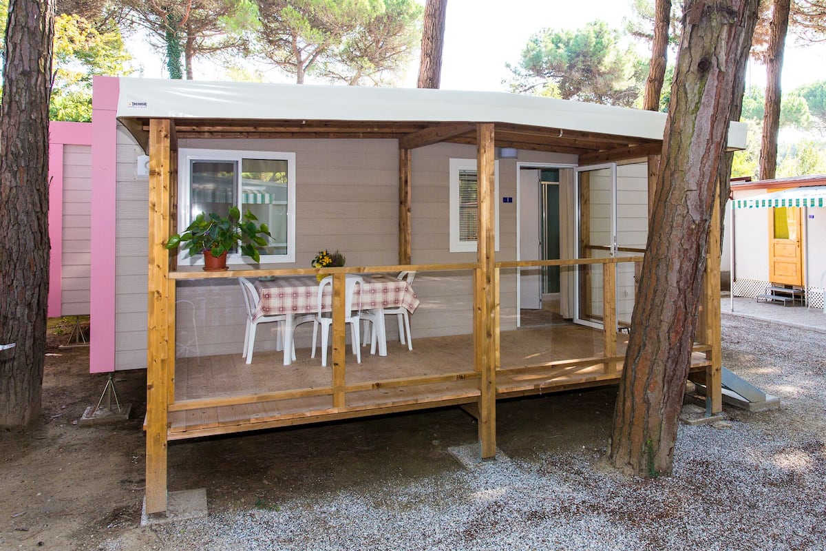 Superior Mobile Home, 1 Bedroom | 2 slaapkamers, luxe beddengoed, verduisterende gordijnen