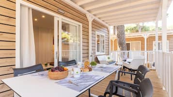 Casa Mobile 3 camere letto, animali non ammessi | Terrasse/Patio