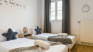 2 Schlafzimmer, Bügeleisen/Bügelbrett, kostenloses WLAN, Bettwäsche