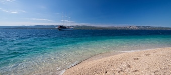 Room in Bol with Seaview, Balcony, Air condition, WIFI (3416-5)