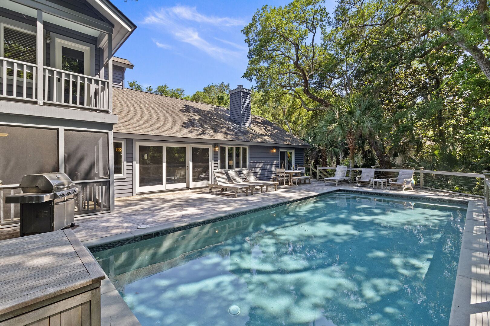 Kiawah Home with Private Salwater POOL & Short Walk to Beach!
