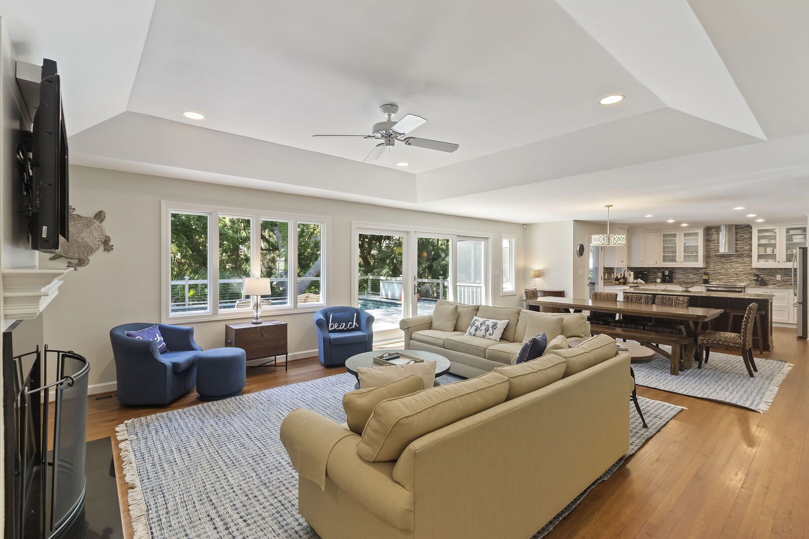 Kiawah Home with Private Salwater POOL & Short Walk to Beach!