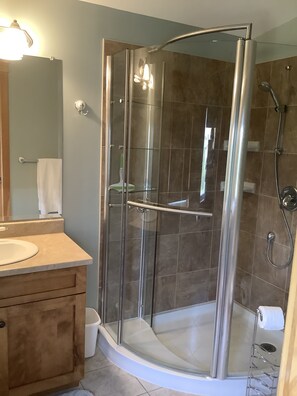 Towels, soap, toilet paper