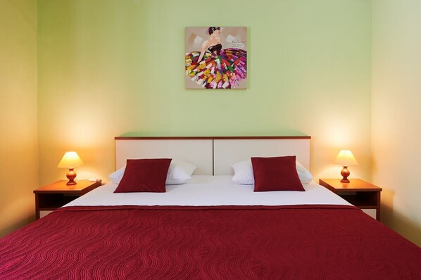 1 غرفة نوم وواي فاي مجانًا وملاءات أسرّة