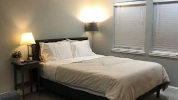 1 soverom, strykejern/-brett, reiseseng for barn og wi-fi (inkludert)