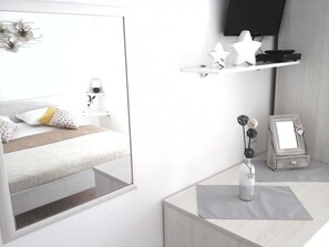 1 Schlafzimmer, Bügeleisen/Bügelbrett, kostenloses WLAN, Bettwäsche