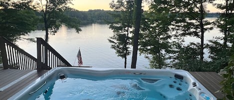 Bain à remous extérieur