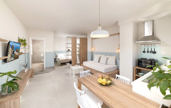 1 soverom, strykejern/-brett, wi-fi og sengetøy