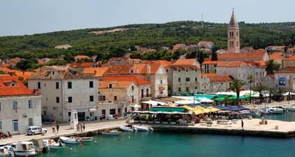 Apartment in Supetar with Seaview, Terrace, Air condition, WIFI (3553-3)