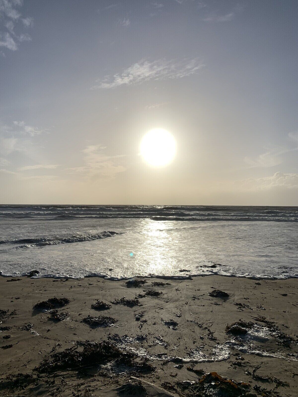 在海滩、沙滩椅