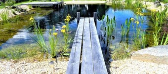 A tranquil setting with beautiful views