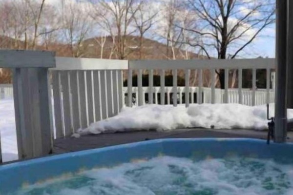 Bañera de hidromasaje al aire libre