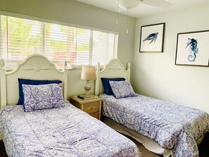3 bedrooms, iron/ironing board, travel crib, free WiFi