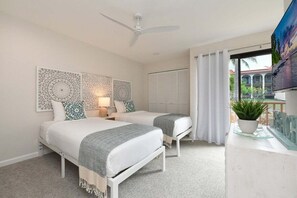 2 habitaciones, tabla de planchar con plancha y wifi gratis 