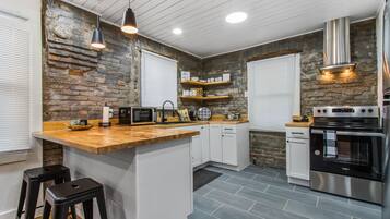 Microwave, oven, stovetop