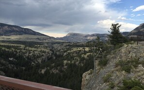 View from property - Twisted Twig Loft: Family trips to Yellowstone are great! (Cooke City-Silver Gate)