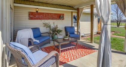 Quiet Shiloh Retreat w/ Spacious Yard & Fireplace!