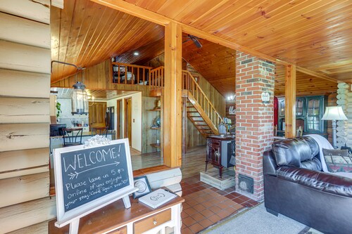 Quiet Shiloh Retreat w/ Spacious Yard & Fireplace!