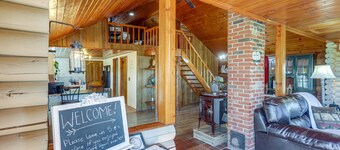 Quiet Shiloh Retreat w/ Spacious Yard & Fireplace!