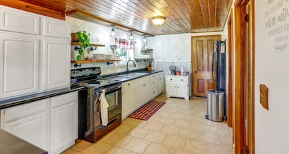 Quiet Shiloh Retreat w/ Spacious Yard & Fireplace!