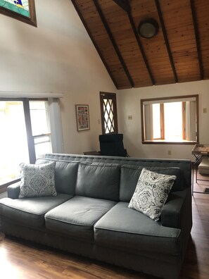 Smart TV, fireplace, books, stereo - Lakefront Cabin (15 minutes from Jack Frost, 25 minutes from Camelback) (Pocono Lake)