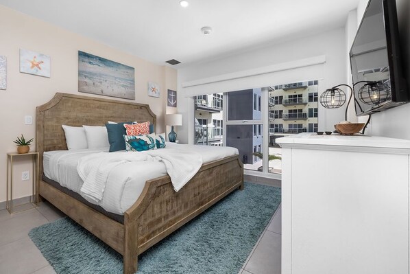 2 bedrooms, iron/ironing board, travel crib, free WiFi