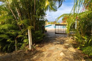 Property grounds - 2 Bdrm w/ Car, Pool, & AC in Cruz Bay, STJ (Cruz Bay)