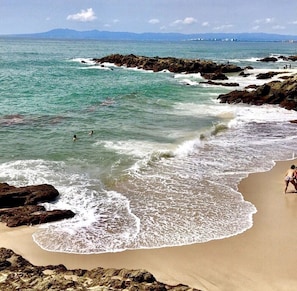 Beach nearby, beach towels