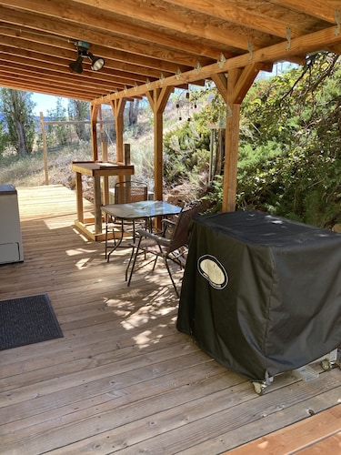 The Kjar House.  A one bedroom family retreat in the Oregon outback.