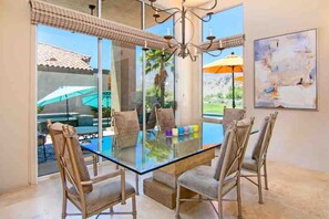 Dining - PGA BREATHTAKING MOUNTAIN VIEWS & POOL OASIS (La Quinta)