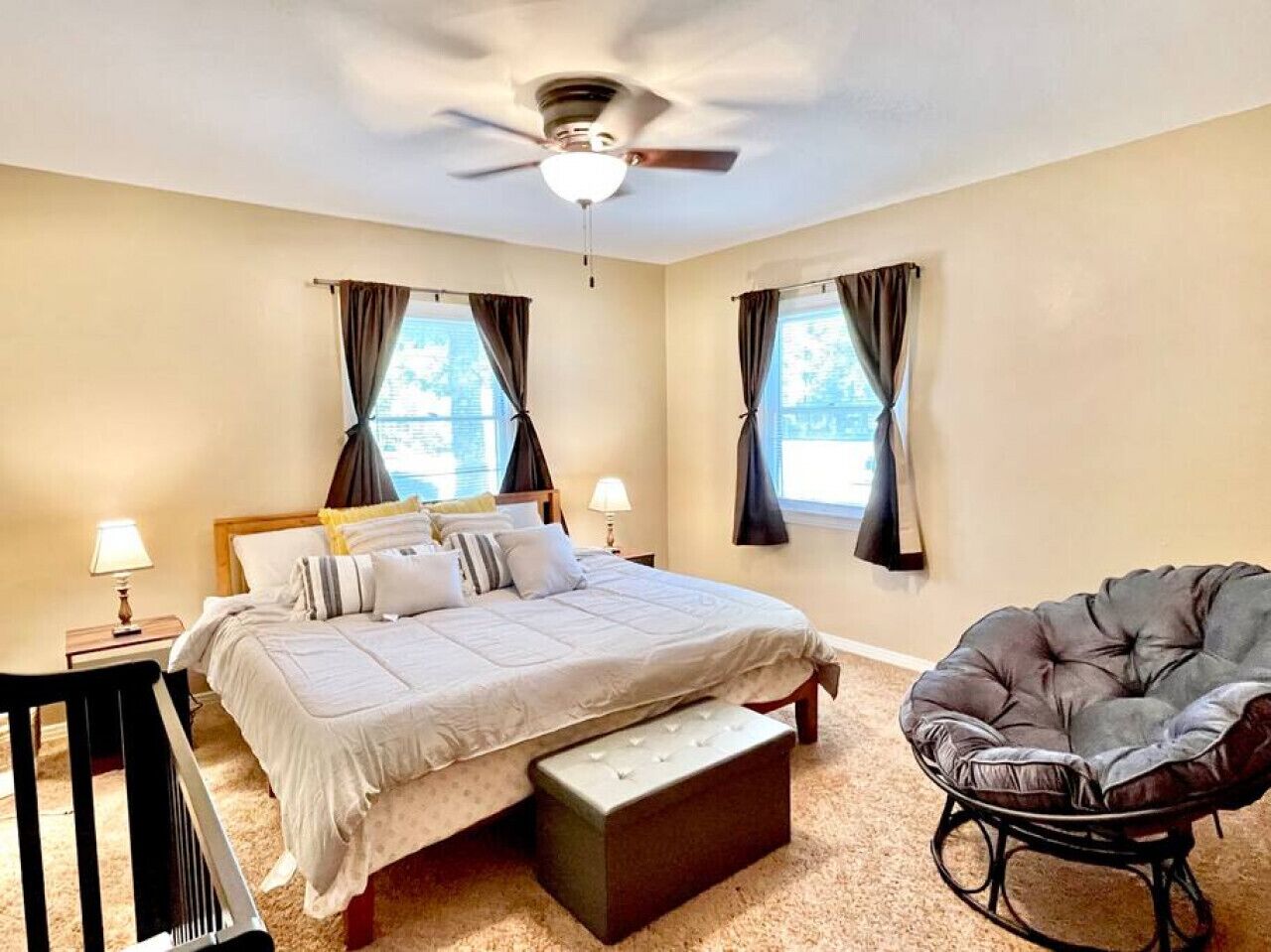 3 bedrooms, desk, iron/ironing board, WiFi