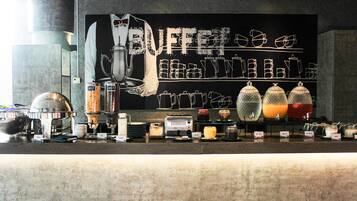 Daily buffet breakfast (IDR 50000 per person)